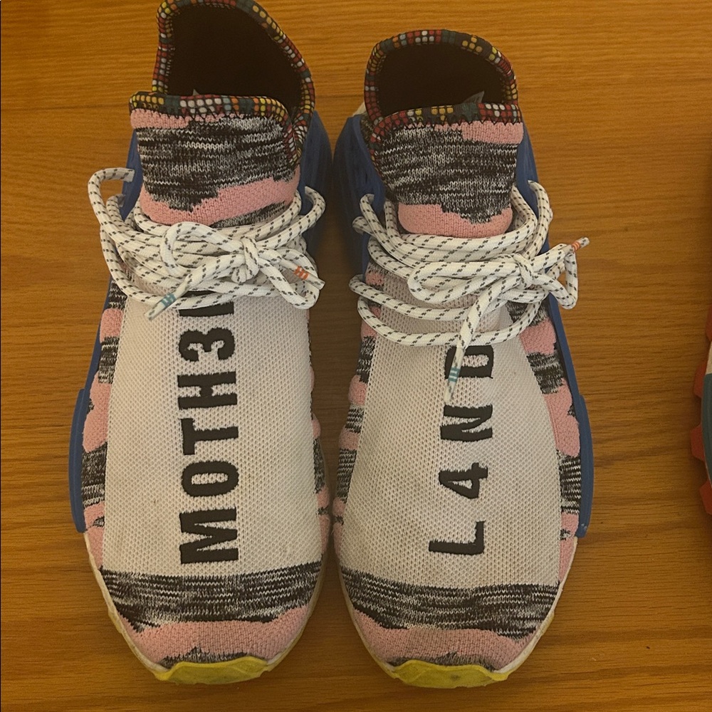 Adidas NMD Hu Pharrell Solar Pack "Mother" Sneakers